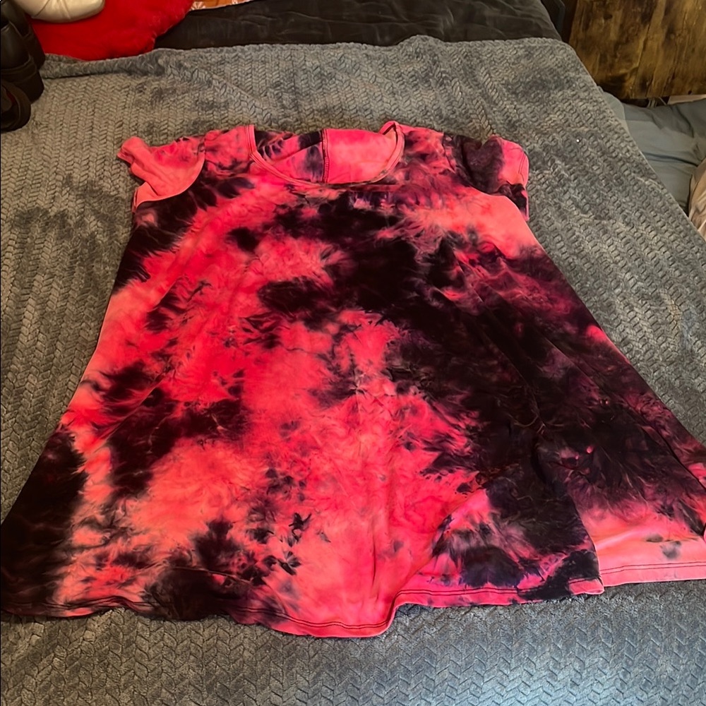 Vibrant Tie-Dye Dress